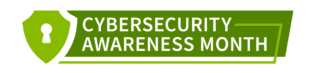 Cybersecurity Awareness Month logo. 