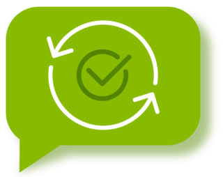 Confirm icon.