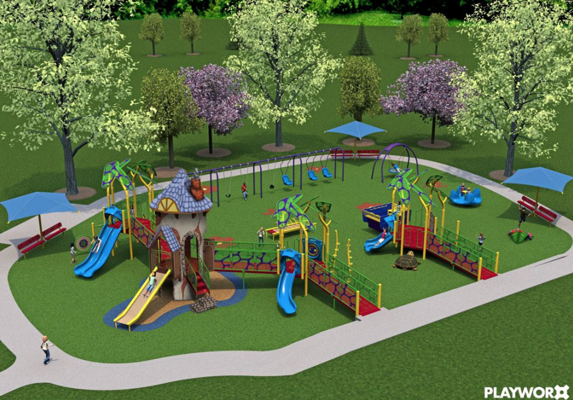 Playground Rendering